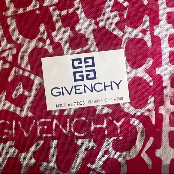Givenchy Handkerchief Pocket Square/Bag Accent/Hair Accessory - NEW - Picture 6 of 8
